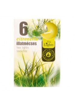 TL 6 Citronella illatú teamécses (1 csomag)