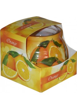 IL 3 Narancs üvegpoharas illatmécses (1 db)