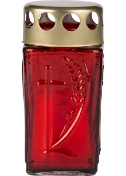 LA 201 C piros üvegmécses szett (6 db)