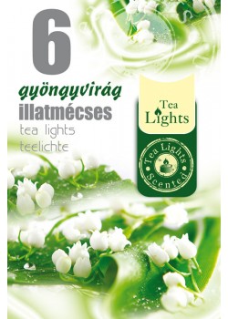 "Gyöngyvirág" TL 6 illatmécses (3 csomag)