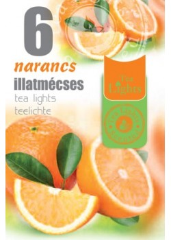 TL 6 Narancs illatmécses (1 csomag)